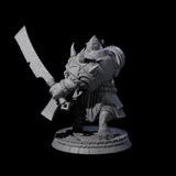 Blackthorn Wereboar O Miniature for Dungeons and Dragons, Pathfinder or other TTRPGs