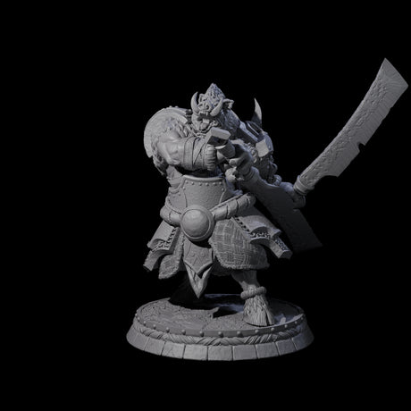 Blackthorn Wereboar O Miniature for Dungeons and Dragons, Pathfinder or other TTRPGs