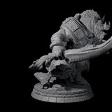 Blackthorn Wereboar P Miniature for Dungeons and Dragons, Pathfinder or other TTRPGs