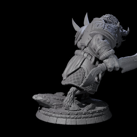 Blackthorn Wereboar P Miniature for Dungeons and Dragons, Pathfinder or other TTRPGs