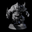 Blackthorn Wereboar P Miniature for Dungeons and Dragons, Pathfinder or other TTRPGs