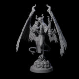 Blasphemous Demon Priestess Miniature for Dungeons and Dragons, Pathfinder or other TTRPGs