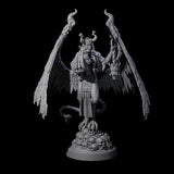 Blasphemous Demon Priestess Miniature for Dungeons and Dragons, Pathfinder or other TTRPGs