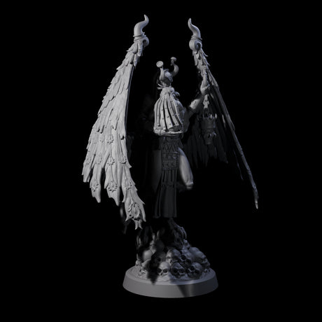 Blasphemous Demon Priestess Miniature for Dungeons and Dragons, Pathfinder or other TTRPGs