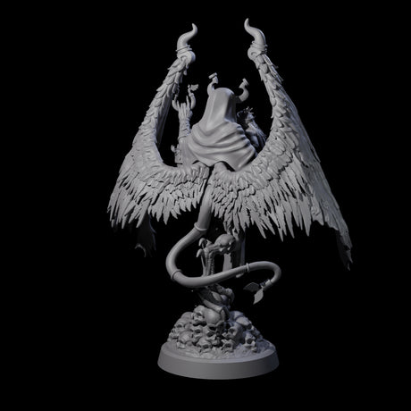Blasphemous Demon Priestess Miniature for Dungeons and Dragons, Pathfinder or other TTRPGs