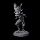 Blasphemous Human Cultist A Miniature for Dungeons and Dragons, Pathfinder or other TTRPGs
