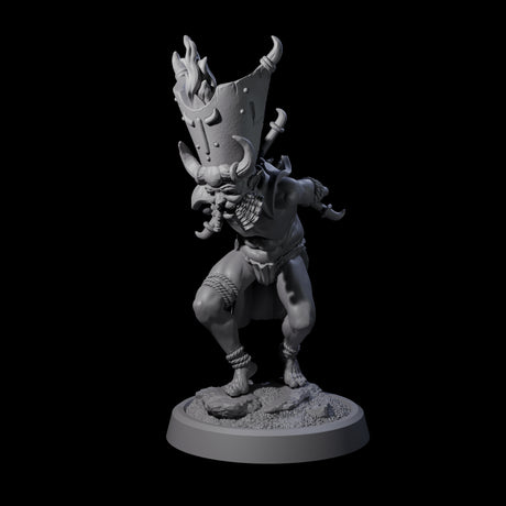 Blasphemous Human Cultist A Miniature for Dungeons and Dragons, Pathfinder or other TTRPGs