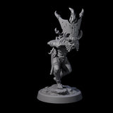 Blasphemous Human Cultist A Miniature for Dungeons and Dragons, Pathfinder or other TTRPGs