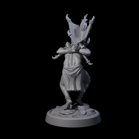 Blasphemous Human Cultist A Miniature for Dungeons and Dragons, Pathfinder or other TTRPGs