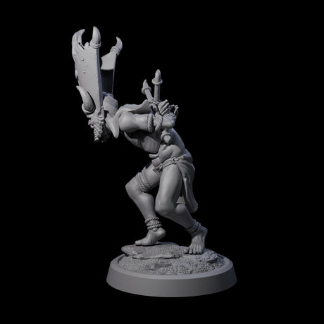 Blasphemous Human Cultist A Miniature for Dungeons and Dragons, Pathfinder or other TTRPGs