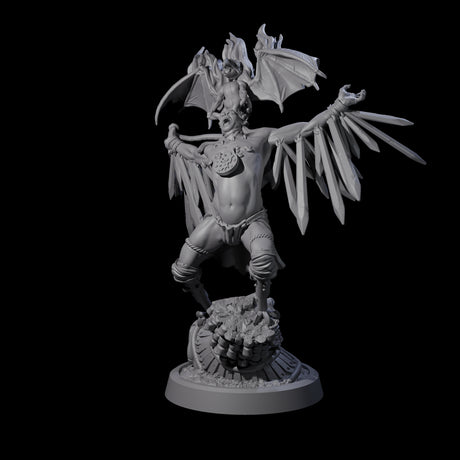 Blasphemous Human Cultist B Miniature for Dungeons and Dragons, Pathfinder or other TTRPGs