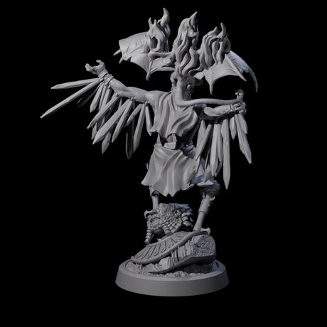 Blasphemous Human Cultist B Miniature for Dungeons and Dragons, Pathfinder or other TTRPGs