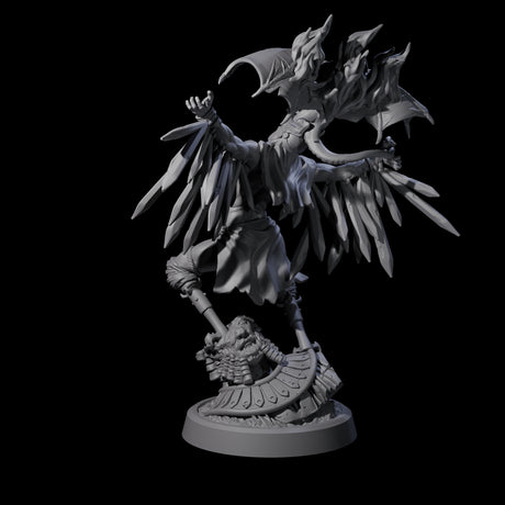 Blasphemous Human Cultist B Miniature for Dungeons and Dragons, Pathfinder or other TTRPGs