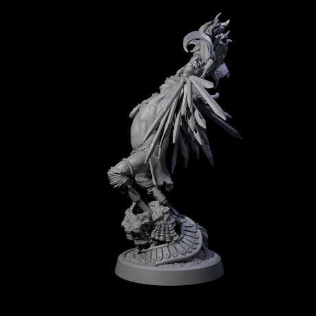 Blasphemous Human Cultist B Miniature for Dungeons and Dragons, Pathfinder or other TTRPGs