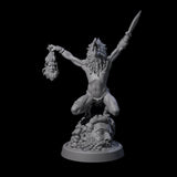 Blasphemous Human Cultist C Miniature for Dungeons and Dragons, Pathfinder or other TTRPGs