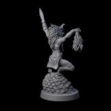 Blasphemous Human Cultist C Miniature for Dungeons and Dragons, Pathfinder or other TTRPGs