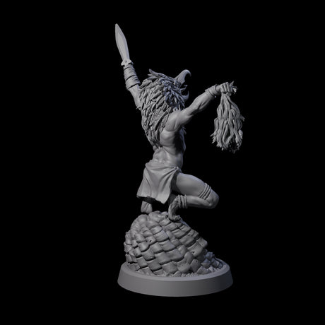 Blasphemous Human Cultist C Miniature for Dungeons and Dragons, Pathfinder or other TTRPGs
