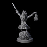 Blasphemous Human Cultist C Miniature for Dungeons and Dragons, Pathfinder or other TTRPGs