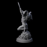 Blasphemous Human Cultist C Miniature for Dungeons and Dragons, Pathfinder or other TTRPGs