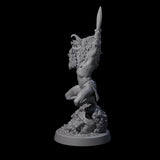 Blasphemous Human Cultist C Miniature for Dungeons and Dragons, Pathfinder or other TTRPGs