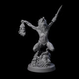 Blasphemous Human Cultist C Miniature for Dungeons and Dragons, Pathfinder or other TTRPGs