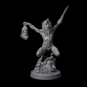 Blasphemous Human Cultist C Miniature for Dungeons and Dragons, Pathfinder or other TTRPGs