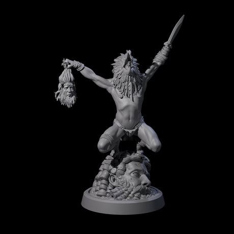 Blasphemous Human Cultist C Miniature for Dungeons and Dragons, Pathfinder or other TTRPGs