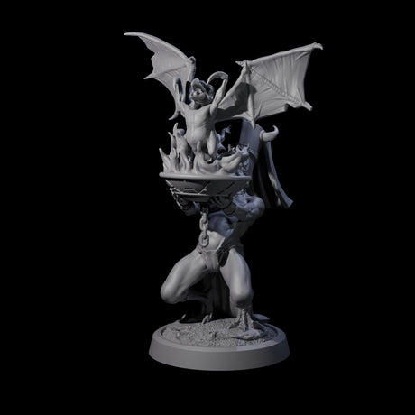 Blasphemous Human Cultist D Miniature for Dungeons and Dragons, Pathfinder or other TTRPGs