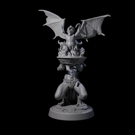Blasphemous Human Cultist D Miniature for Dungeons and Dragons, Pathfinder or other TTRPGs