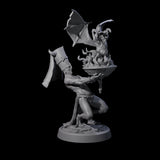 Blasphemous Human Cultist D Miniature for Dungeons and Dragons, Pathfinder or other TTRPGs