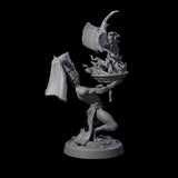 Blasphemous Human Cultist D Miniature for Dungeons and Dragons, Pathfinder or other TTRPGs