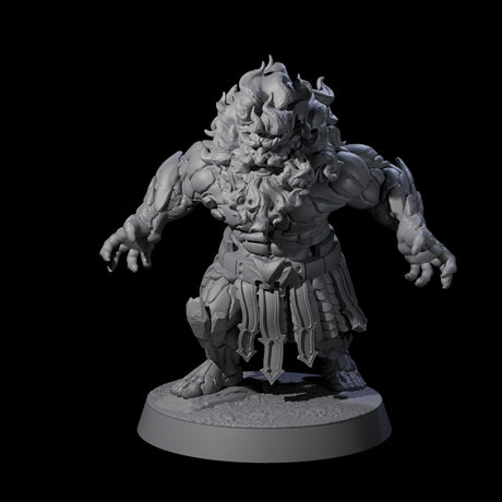 Blazing Dwarf Elder A Miniature for Dungeons and Dragons, Pathfinder or other TTRPGs