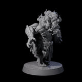 Blazing Dwarf Elder A Miniature for Dungeons and Dragons, Pathfinder or other TTRPGs
