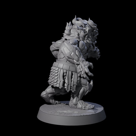 Blazing Dwarf Elder A Miniature for Dungeons and Dragons, Pathfinder or other TTRPGs