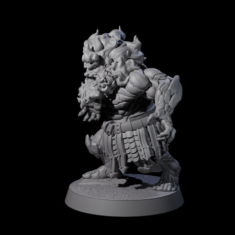Blazing Dwarf Elder A Miniature for Dungeons and Dragons, Pathfinder or other TTRPGs