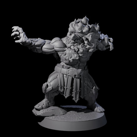 Blazing Dwarf Elder B Miniature for Dungeons and Dragons, Pathfinder or other TTRPGs