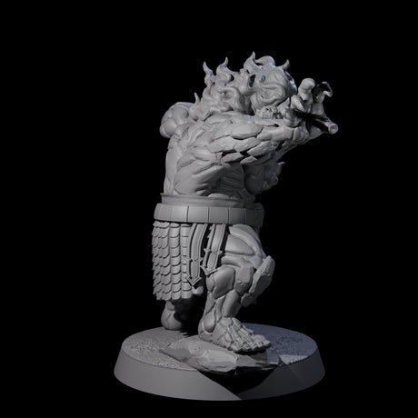 Blazing Dwarf Elder B Miniature for Dungeons and Dragons, Pathfinder or other TTRPGs