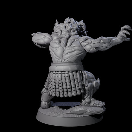 Blazing Dwarf Elder B Miniature for Dungeons and Dragons, Pathfinder or other TTRPGs