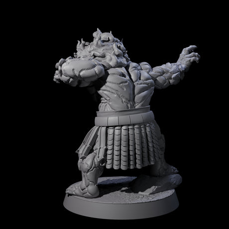 Blazing Dwarf Elder B Miniature for Dungeons and Dragons, Pathfinder or other TTRPGs