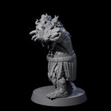 Blazing Dwarf Elder B Miniature for Dungeons and Dragons, Pathfinder or other TTRPGs