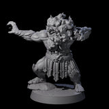 Blazing Dwarf Elder B Miniature for Dungeons and Dragons, Pathfinder or other TTRPGs