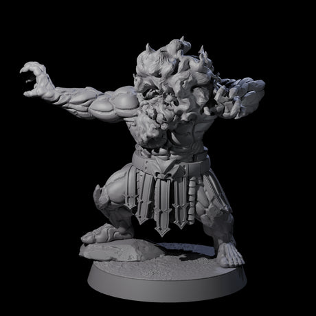 Blazing Dwarf Elder B Miniature for Dungeons and Dragons, Pathfinder or other TTRPGs