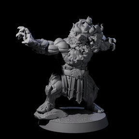 Blazing Dwarf Elder B Miniature for Dungeons and Dragons, Pathfinder or other TTRPGs