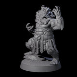 Blazing Dwarf Elder C Miniature for Dungeons and Dragons, Pathfinder or other TTRPGs