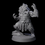 Blazing Dwarf Elder C Miniature for Dungeons and Dragons, Pathfinder or other TTRPGs