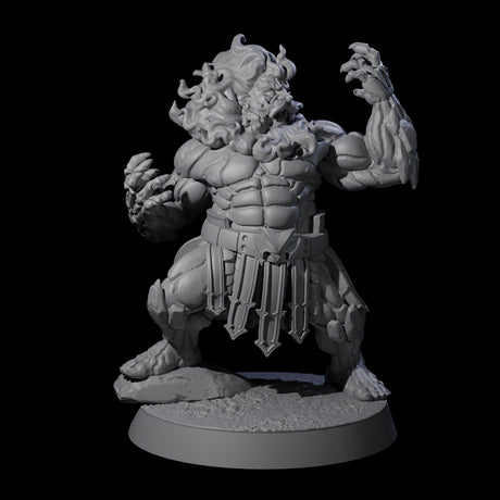 Blazing Dwarf Elder C Miniature for Dungeons and Dragons, Pathfinder or other TTRPGs