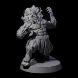 Blazing Dwarf Elder C Miniature for Dungeons and Dragons, Pathfinder or other TTRPGs