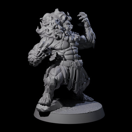 Blazing Dwarf Elder C Miniature for Dungeons and Dragons, Pathfinder or other TTRPGs