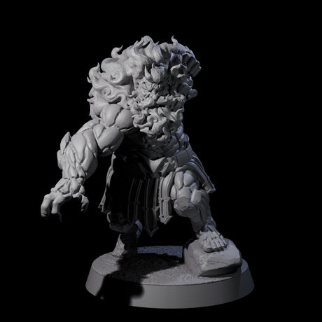 Blazing Dwarf Elder D Miniature for Dungeons and Dragons, Pathfinder or other TTRPGs