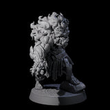 Blazing Dwarf Elder D Miniature for Dungeons and Dragons, Pathfinder or other TTRPGs